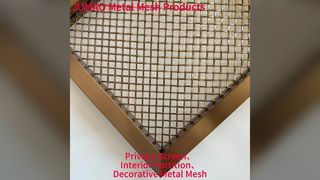 Decoratieve metalen gaasdeur kastgaas inzetstukken interieur scheidingsscherm