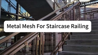 Aangepast patroon strekmetaal voor trapleuningbalustrade