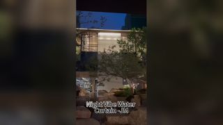 Luxe roestvrijstalen gaas watermuursculptuur