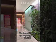 Modern roestvrijstalen watergordijn, luxe functie