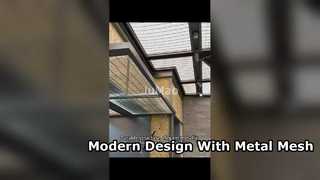 Modern architectonisch gaas voor een prachtig interieurontwerp