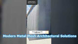 Architectonisch metalen gaas watergordijn Metalen gaasgordijnen Decoratie
