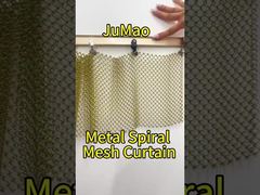 Jumao metalen gaasgordijnen moderniseren uw ruimte