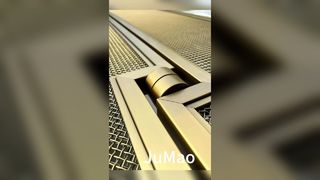 Verhoog het ontwerp met decoratief gaas