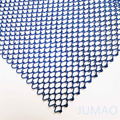 Hotel Lobby Metal Mesh Drapery Stof Gordijn Ruimte Divider