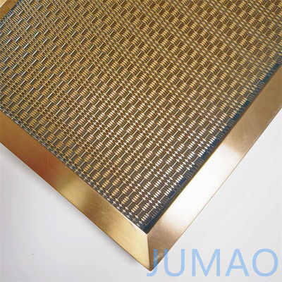 Gegalvaniseerde decoratieve draadnetpanelen Interieur voor kamerverdeling