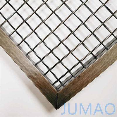 Keuken Decoratieve Kasten Mesh Inbrengen Messing Screen Barrier
