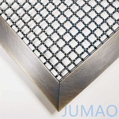 SS304 Metal Wire Mesh Room Divider voor woonkamer Interspace