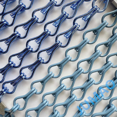 Metalen keten schakel gordijnen Ultieme oplossing voor ruimte ontwerp