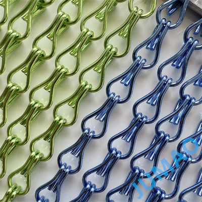 Creëer een verbluffende sfeer Aluminium legering keten gordijnen Alternatieve hanger track