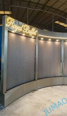 Innovatieve architectonische waterfunctie Mesh-scherm die de waterstroom verbetert