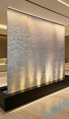 Duurzaam watervalscherm van roestvrij staal ontworpen om water in milieusystemen te verbeteren