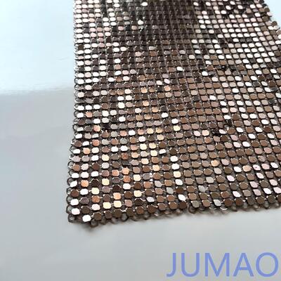Corrosiebestendige glanzende metalen pailletten gordijnen, ideaal voor bruiloftsachtergronden en cafés