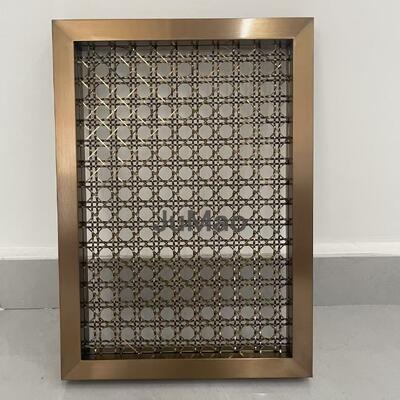 Doorzichtigheid 20 tot 80 procent Decoratief metalen gaas gemaakt van SS 304 316 en 316L Perfect voor plafondversiering en wandpanelen