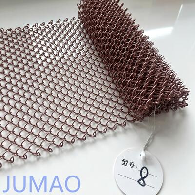 Restaurants interieur metalen gaas gordijnen bieden elegante en praktische kamer afscherming