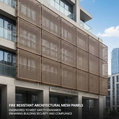 Brandbestendige architectonische gaaspanelen die zijn ontworpen om aan veiligheidsnormen te voldoen