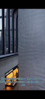 Op Maat Gemaakte Watergordijn van Roestvrij Staal met Draaddiameter van 1,0-2,0 mm en Circulatiepompsysteem